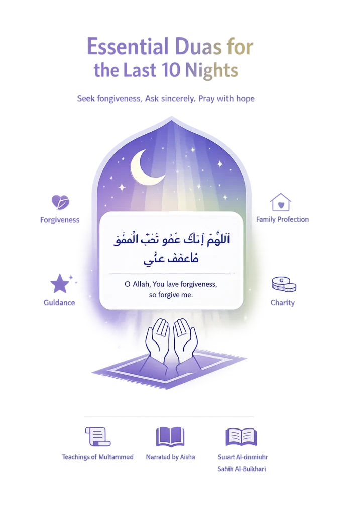 essential duas for last nights of ramadan