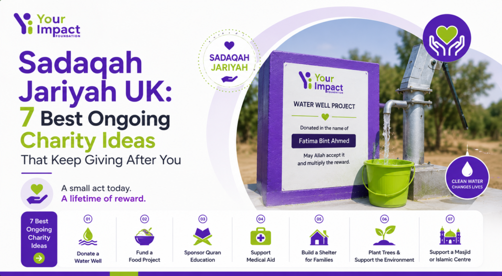 Sadaqah Jariyah UK blog banner